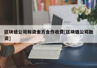 区块链公司和资金方合作收费[区块链公司融资]